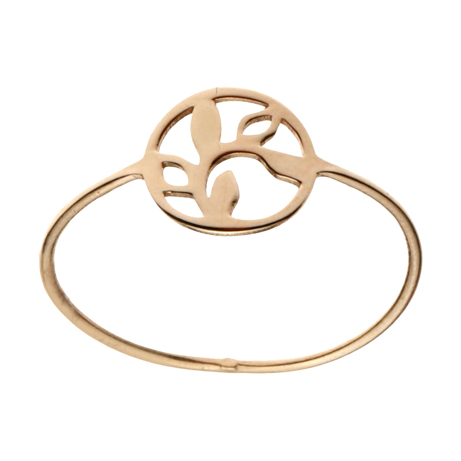 انگشتر طلا 18 عیار زنانه مایا ماهک مدل MR0870 سایز 55 -  - 1