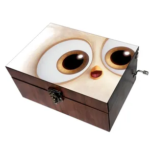 جعبه موزیکال مدل جغد کد B396 