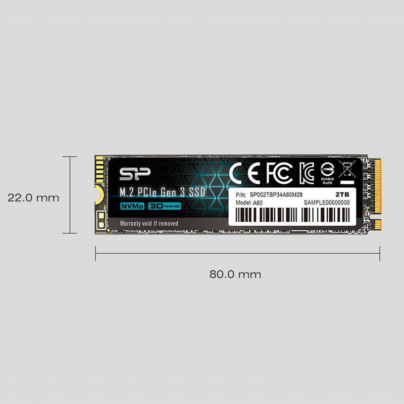 اس اس دی اینترنال سیلیکون پاور مدل A60 ظرفیت 512 گیگابایت 3