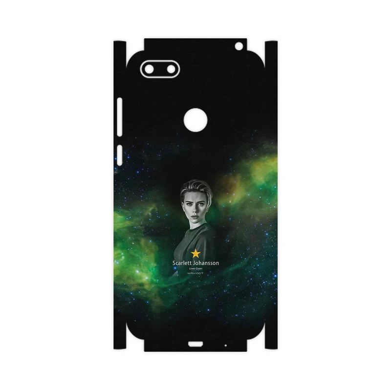 برچسب پوششی ماهوت مدل Scarlett Johansson-FullSkin مناسب برای گوشی موبایل موتورولا Moto E6 Play