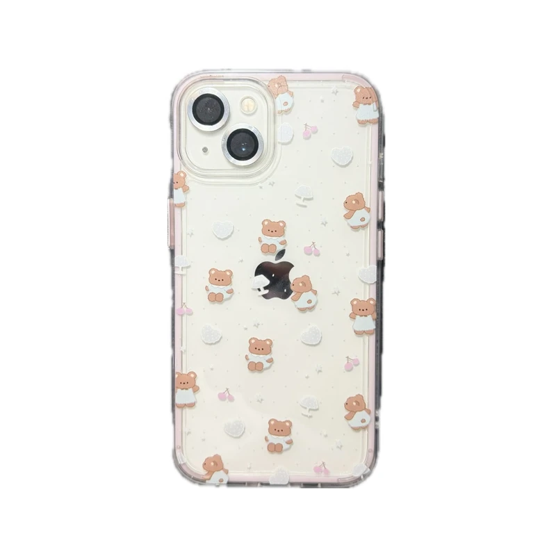  کاور طرح خرس ریز مناسب برای گوشی موبایل اپل iPhone 13/14 