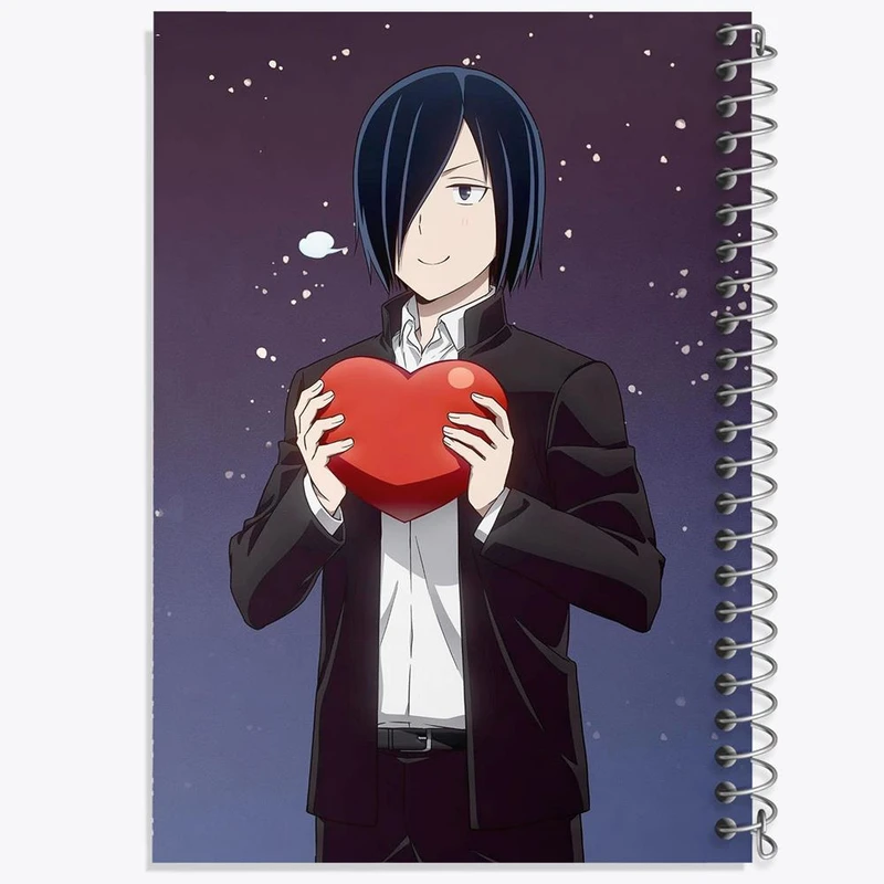 دفتر نقاشی 50 برگ خندالو مدل ایشیگامی انیمه کاگویا ساما کد 15981