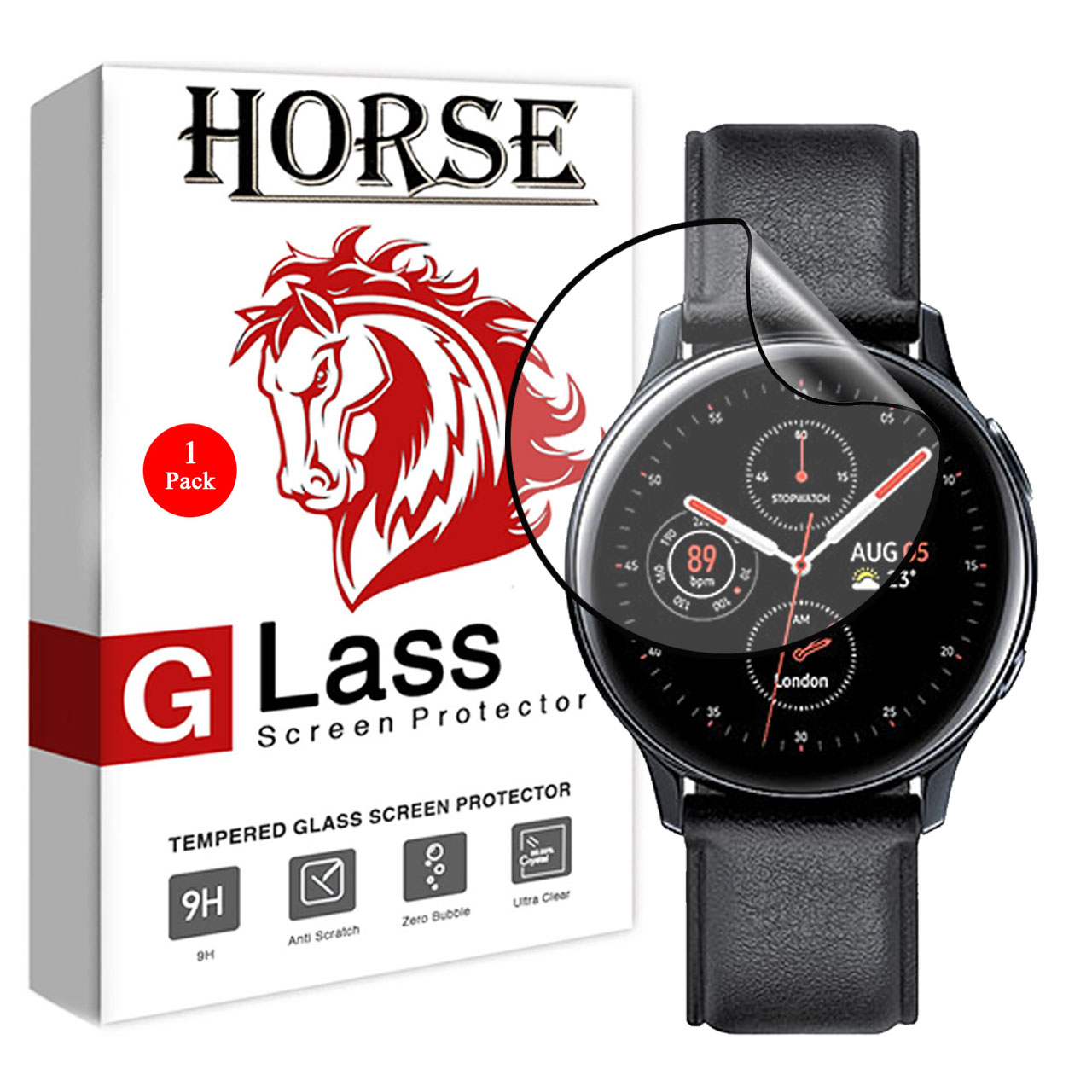 محافظ صفحه نمایش 3D هورس مدل FSN مناسب برای ساعت هوشمند سامسونگ Galaxy Watch Active2 40mm