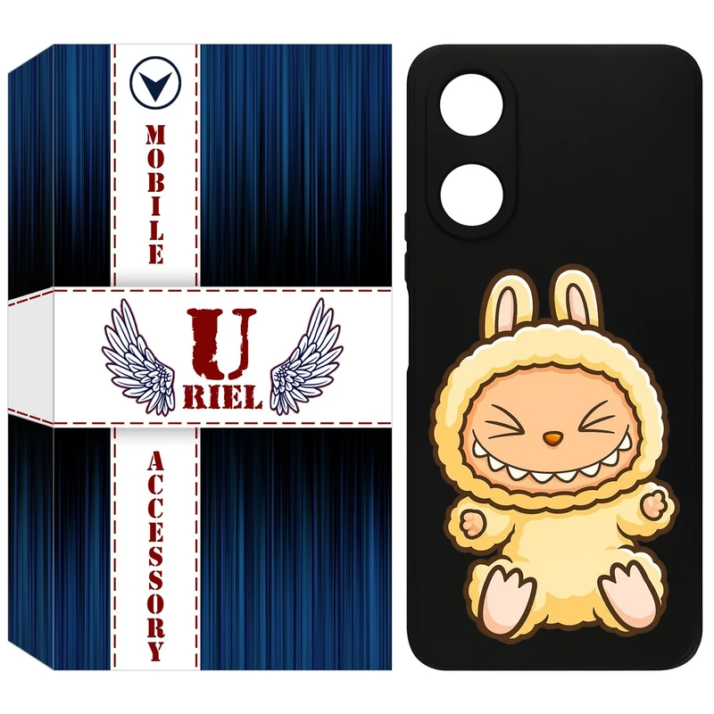 کاور یوریل مدل KSH کد 135 طرح عروسک لبوبو مناسب برای گوشی موبایل آنر X5 Plus