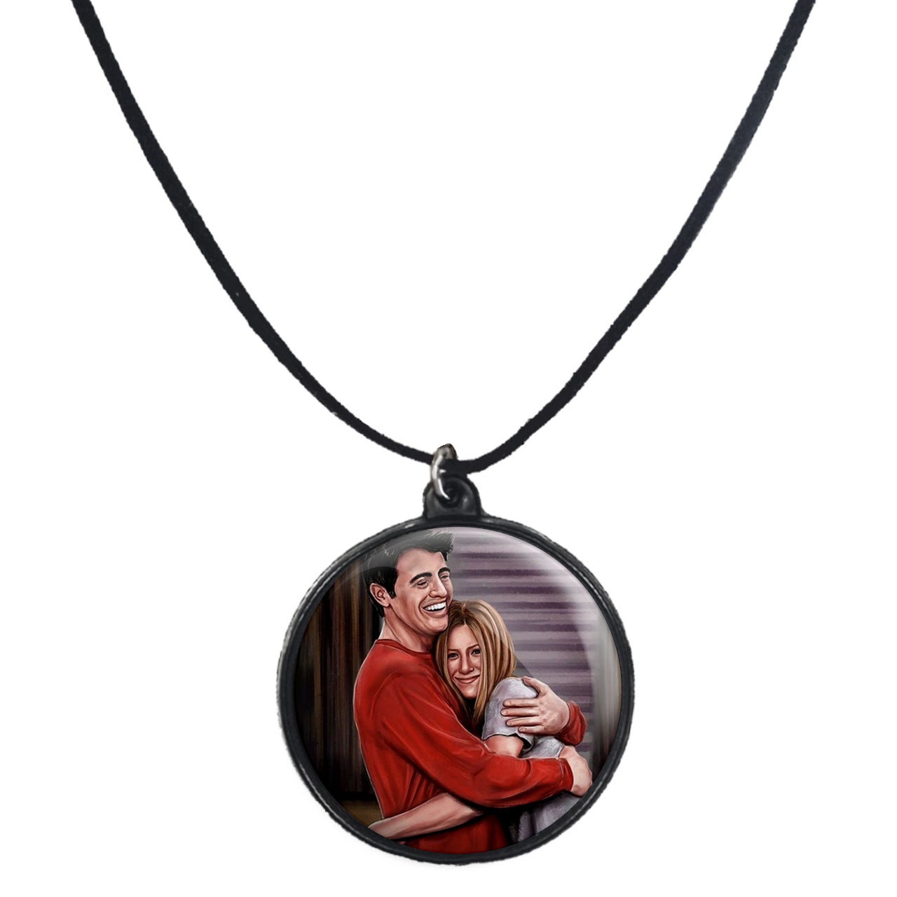 گردنبند پرمانه طرح فرندز کد pmb.18819 مدل دو طرفه