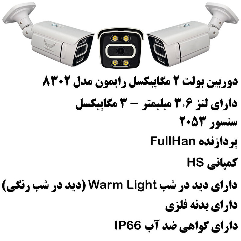 سیستم امنیتی رایمون مدل RP-2M-4C11