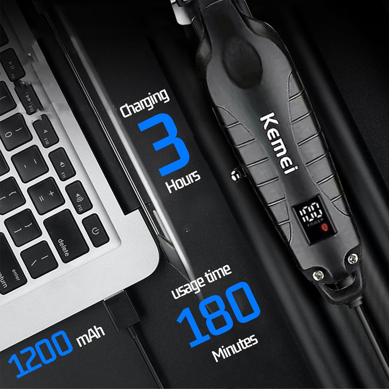 ماشین اصلاح موی سر و صورت کیمی مدل km-2293