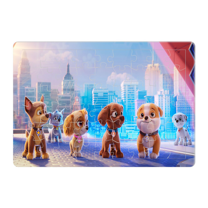 پازل 54 تکه هومرو طرح انیمیشن سگ های نگهبان مدل PL171