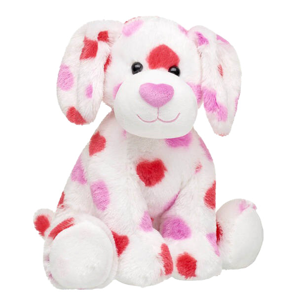 عروسک طرح سگ پاپی مدل Build a Bear Puppy Love Dog کد SZ12/1098 ارتفاع 28 سانتی متر