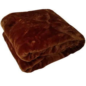  پتو نرمینه بافت مدل نگین کد 100 سایز 215×155 سانتی متر 