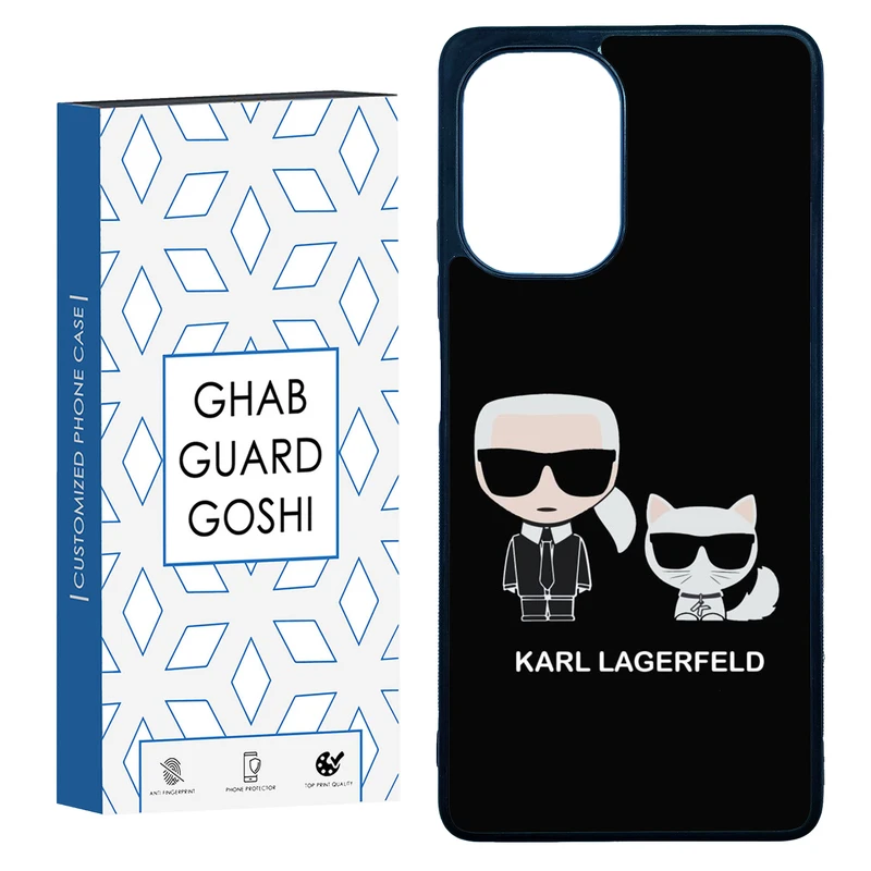 کاور قاب گارد گوشی طرح karl کد TPU-042 مناسب برای گوشی موبایل شیائومی Poco F5 / Redmi Note 12 Turbo 