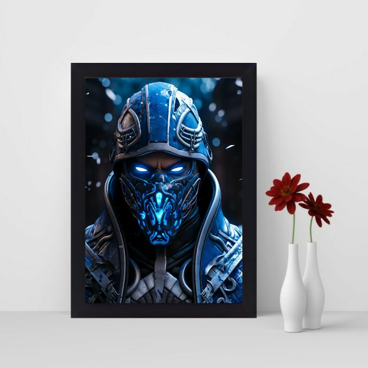 تابلو نوری گیم دکور طرح ساب زیرو مدل Sub Zero