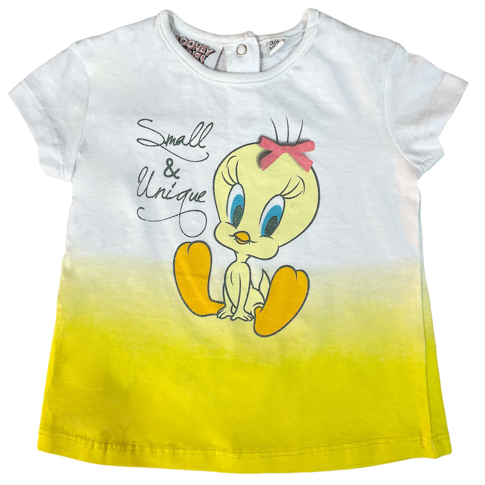تی شرت آستین کوتاه نوزادی لونی تونز مدل توییتی 63527 -  - 1