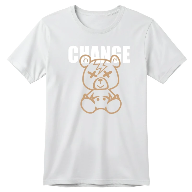 تی‌شرت آستین کوتاه بچگانه مدل خرسی کد v39 