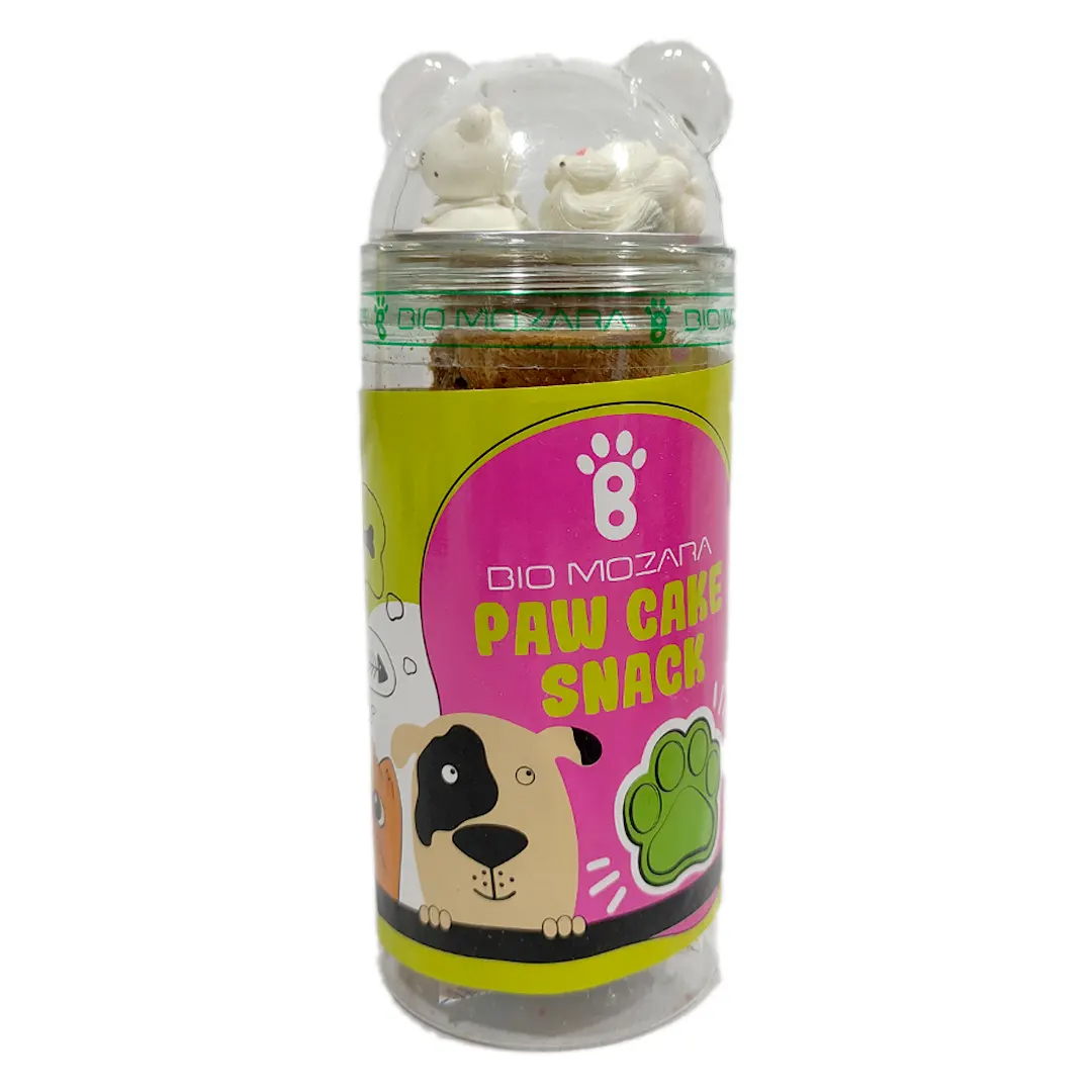 تشویقی گربه بیوموزارا مدل پنجه ای طعم سبزیجات وزن 300 گرم