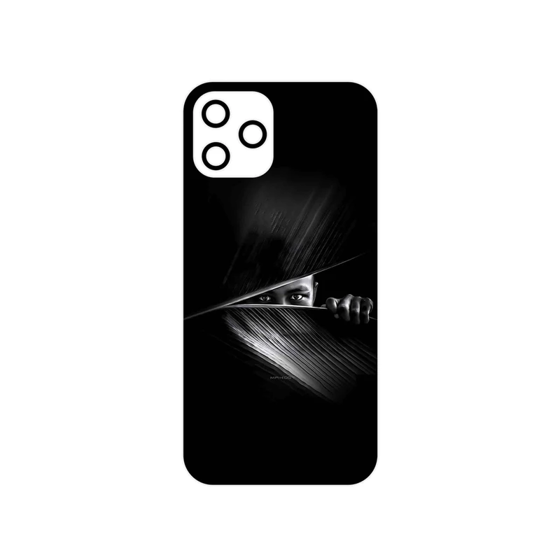 برچسب پوششی ماهوت مدل Black Portrait مناسب برای گوشی موبایل اپل iPhone 12 Pro