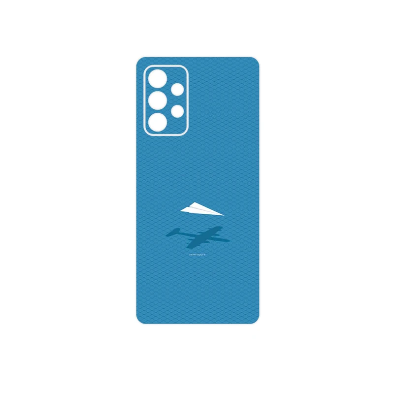 برچسب پوششی ماهوت مدل Minimal Paper Airplane مناسب برای گوشی موبایل سامسونگ Galaxy A53 5G