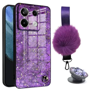 Pam Pam Cover For Xiaomi Redmi Note 13 Pro 5G / Poco X6 with pop socket and strap
