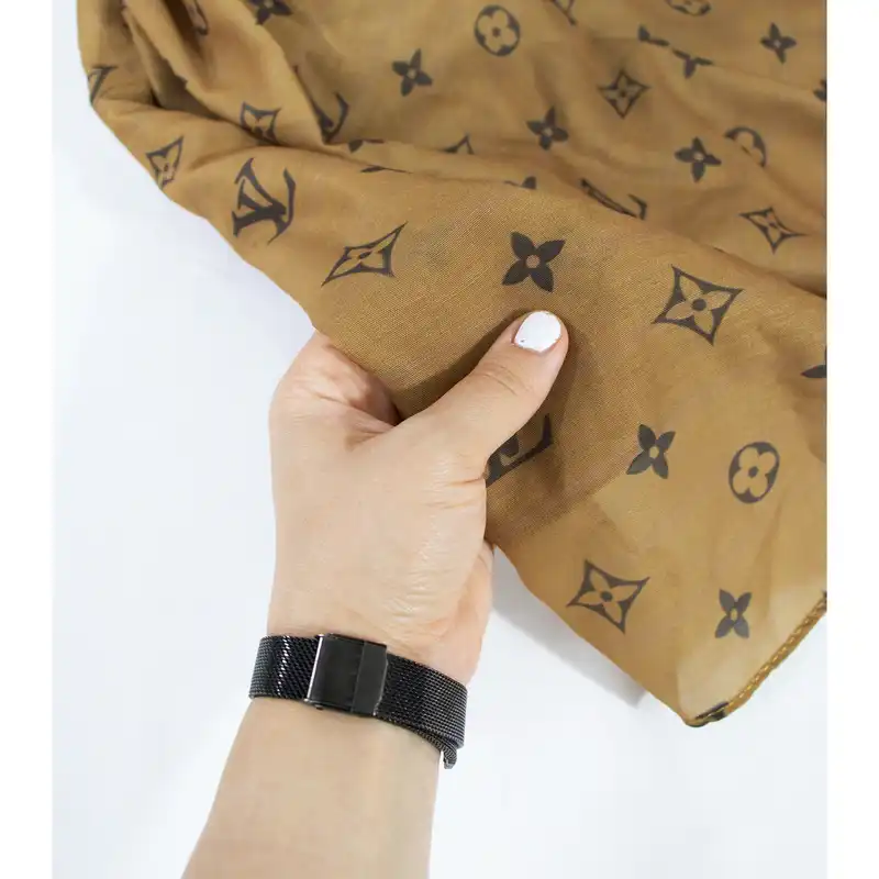 شال زنانه مدل نخ تابستانه جدید طرح برند 2063