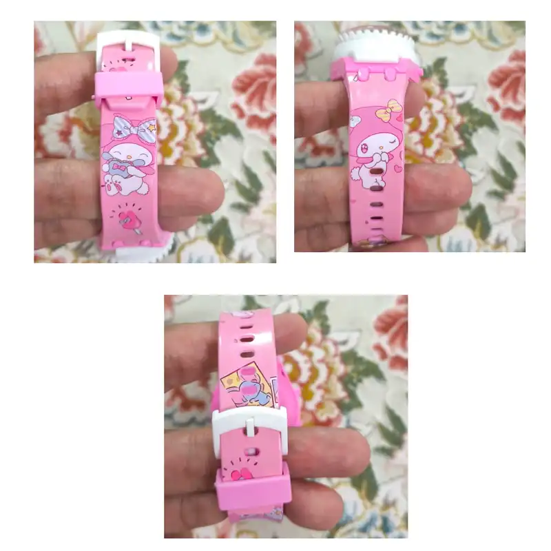 ساعت مچی دیجیتال مدل اسپینری بند سیلیکونی