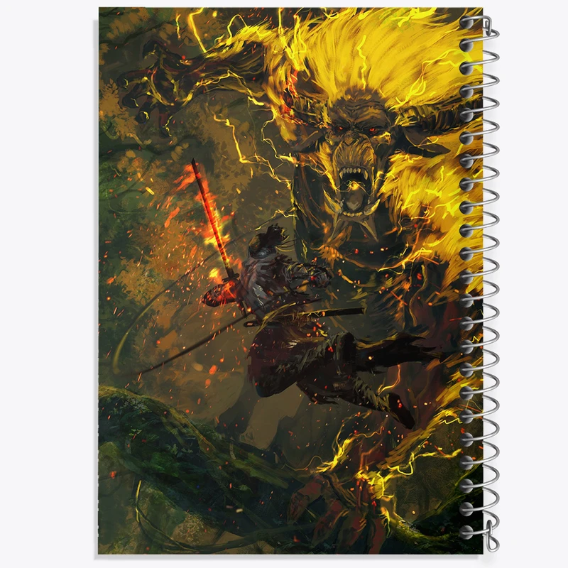 دفتر نت موسیقی 50 برگ خندالو مدل بازی شکارچی هیولا (Monster Hunter) کد 33276