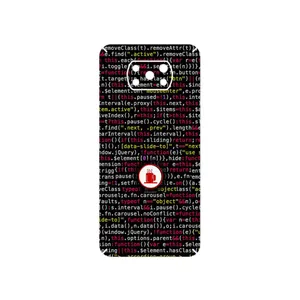 MAHOOT Programming 1 Cover Sticker for Xiaomi Poco X3 NFC