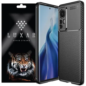 کاور لوکسار مدل Carbon Fiber 4 مناسب برای گوشی موبایل شیائومی Mi 12 Pro / Mi 12S pro