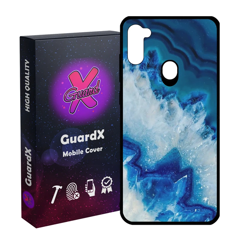 کاور گارد ایکس طرح Blue مدل Glass10407 مناسب برای گوشی موبایل سامسونگ Galaxy A11