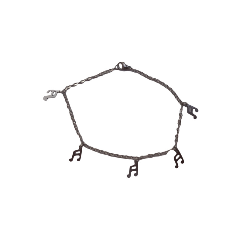 پابند زنانه مدل موسیقی کد 1056