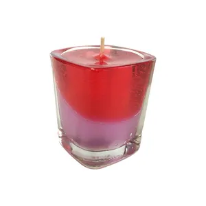 شمع دست ساز مدل ژله ای