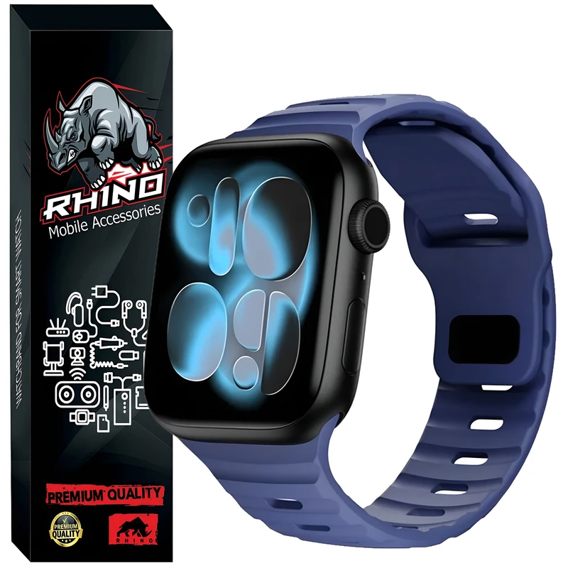 بند راینو مدل Simple Style مناسب برای اپل واچ سایز 42 میلی متری سری 10/11