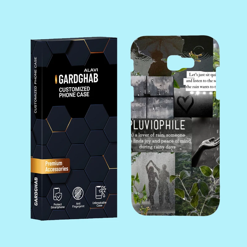 کاور گارد قاب علوی مدل هنری مناسب برای گوشی موبایل سامسونگ Galaxy A7 2017 / A720