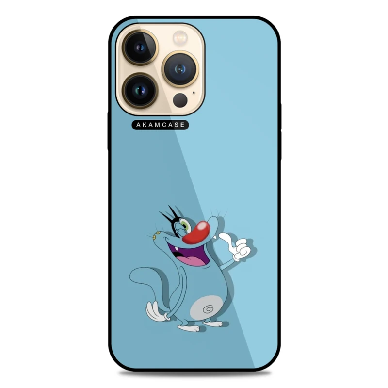 کاور آکام مدل AMC-WA13PRO-OGGY-1 مناسب برای گوشی موبایل اپل iPhone 13 Pro