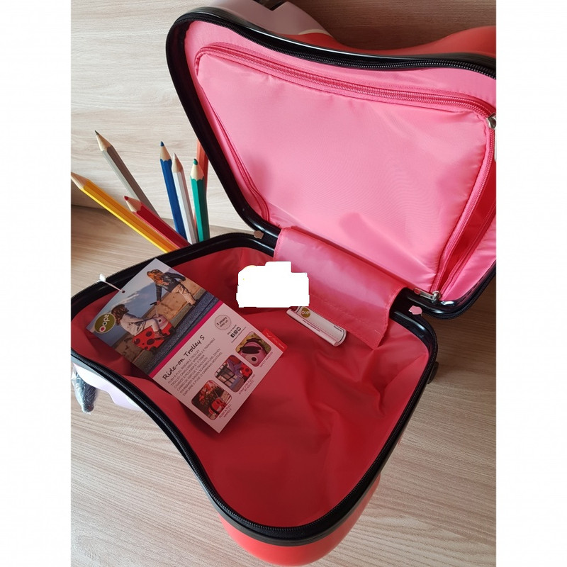 چمدان کودک اوپس مدل کفشدوزک