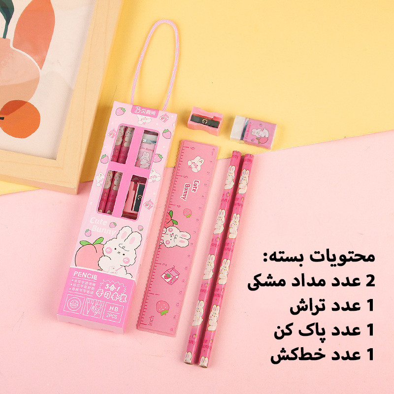 ست لوازم التحریر مدل HTZ-1503 کد Pnk5