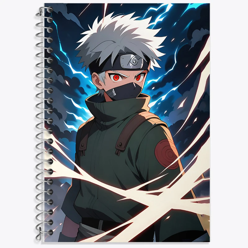 دفتر نت موسیقی 50 برگ خندالو طرح انیمه ناروتو (Naruto) کد F8066