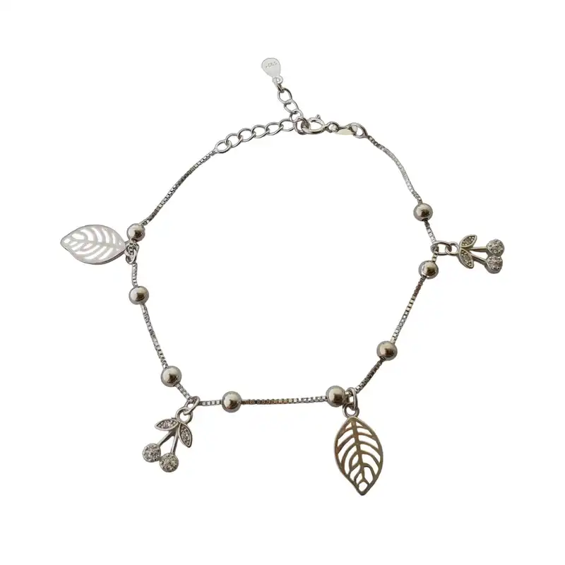 دستبند نقره زنانه مدل B91