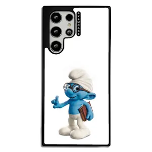 AKAM AMC-WSGS22U-SMURFS-19 Cover For Samsung Galaxy S22 Ultra