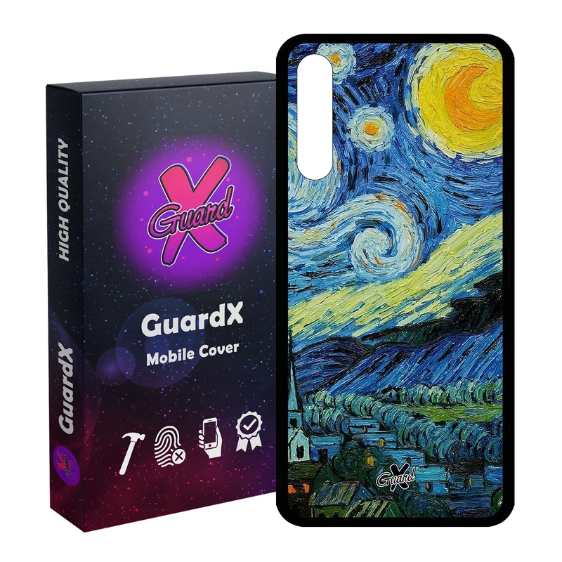 کاور گارد ایکس طرح Art مدل Glass10266 مناسب برای گوشی موبایل هوآوی Y8P / P Smart S