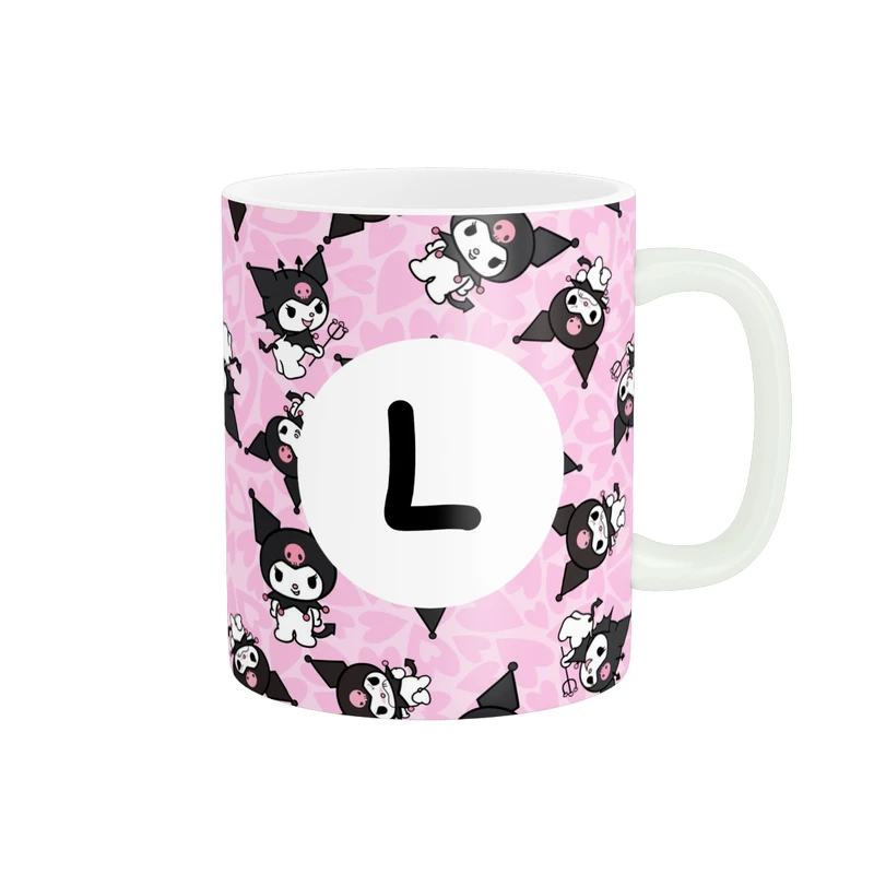 ماگ پاد آفرین مدل اسم شخصی فانتزی طرح اول اسم حرف L کد p11438