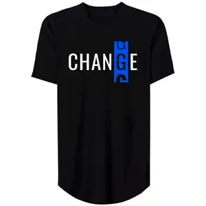 تی شرت لانگ آستین کوتاه مردانه مدل Change1 کد MH68