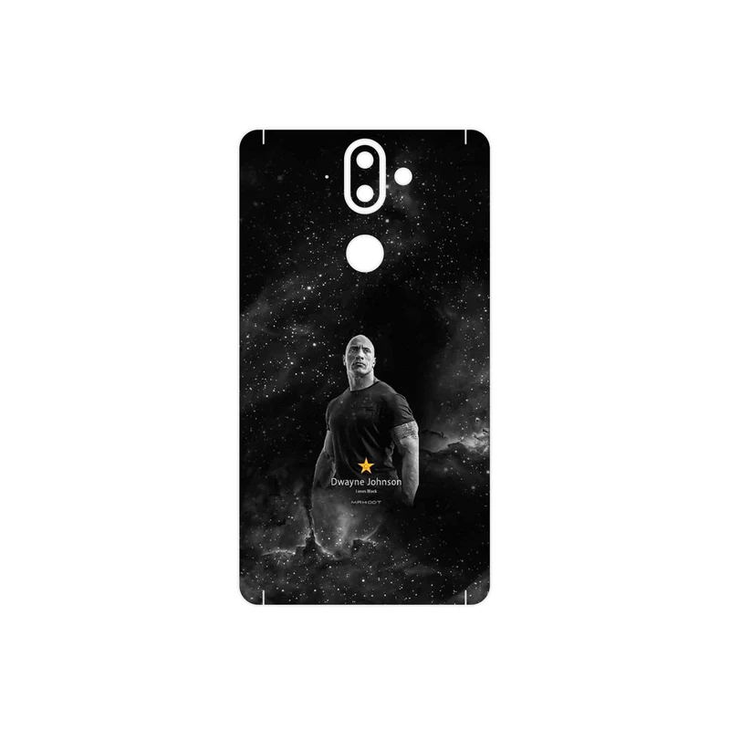 برچسب پوششی ماهوت مدل Dwayne Johnson مناسب برای گوشی موبایل نوکیا 8 Sirocco