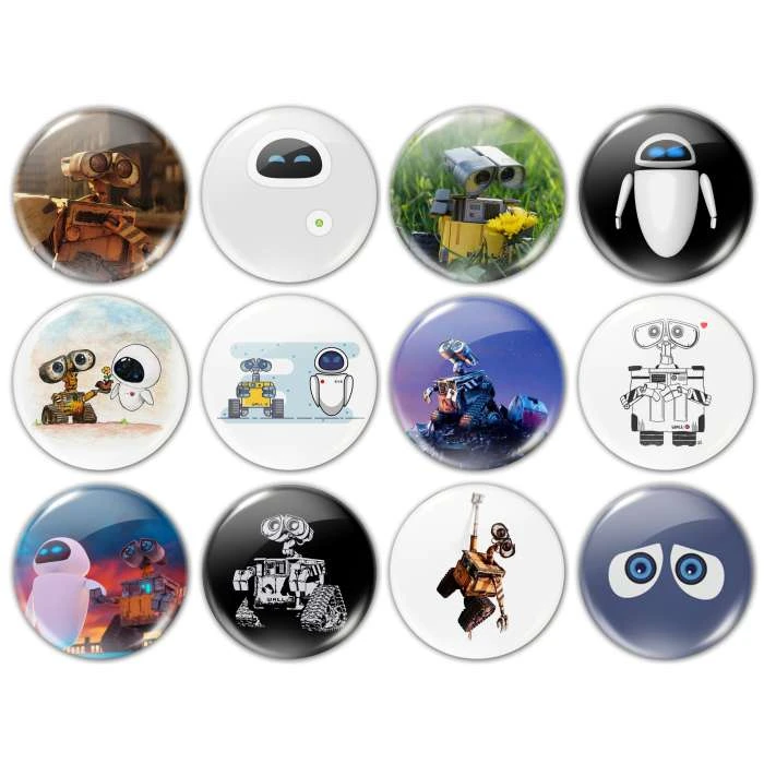 پیکسل طرح وال ای کد 2084 مجموعه 12 عددی