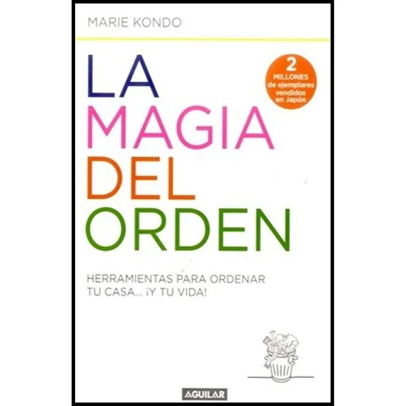 کتاب LA MAGIA DEL ORDEN اثر Marie Kondo انتشارات AGUILAR