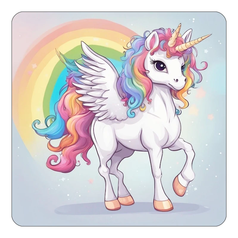 مگنت کاکتی طرح اسب تک شاخ و یونیکورن مدل mp30663