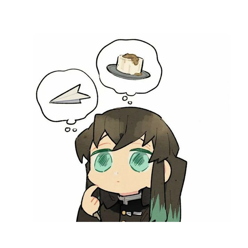 استیکر لپ تاپ و موبایل مدل انیمه طرح شیطان کش مویچیرو توکیتو demon slayer Muichiro Tokito کد 387