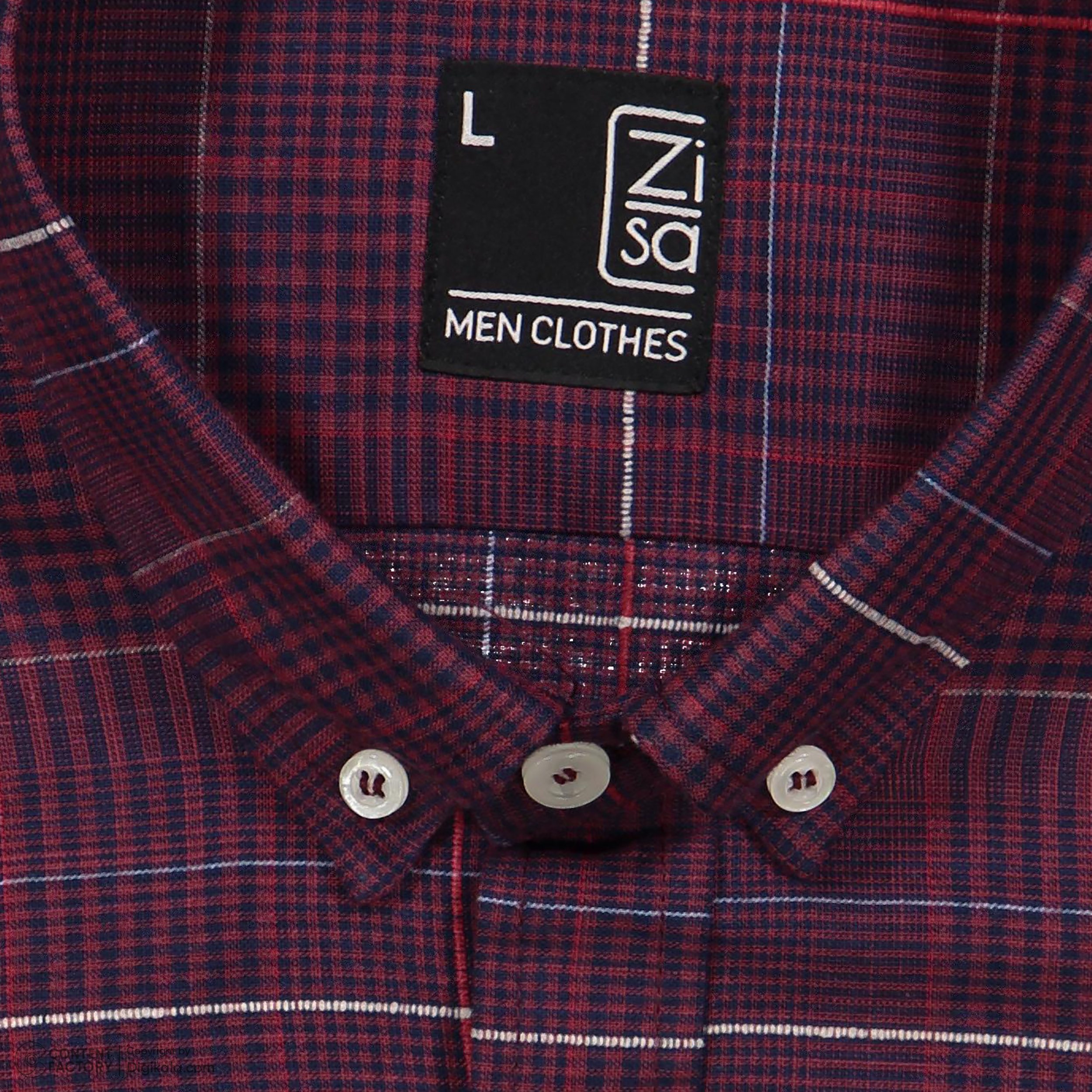 پیراهن آستین کوتاه مردانه زی سا مدل 1531622007005