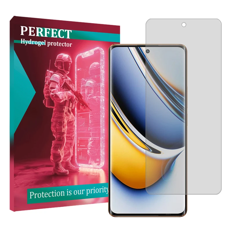محافظ صفحه نمایش شفاف پرفکت مناسب برای گوشی موبایل ریلمی 11 Pro Plus