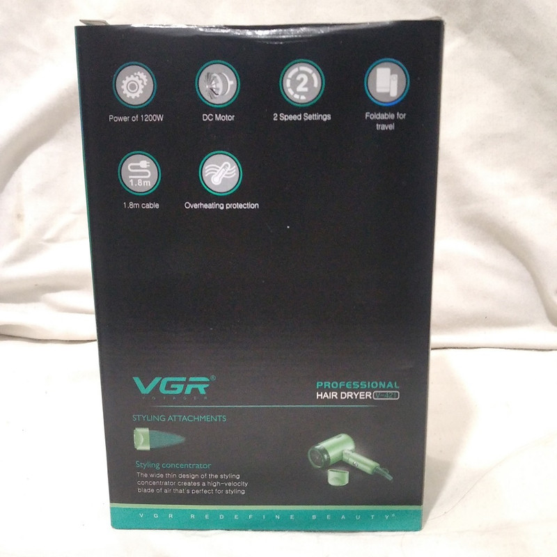 سشوار خانگی وی جی ار مدل V - 421 سشوار خانگی وی جی ار مدل V - 421