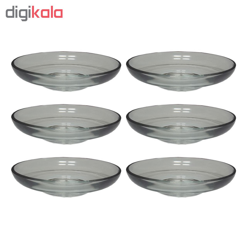 نعلبکی پاشاباغچه کد 54251 بسته 6 عددی